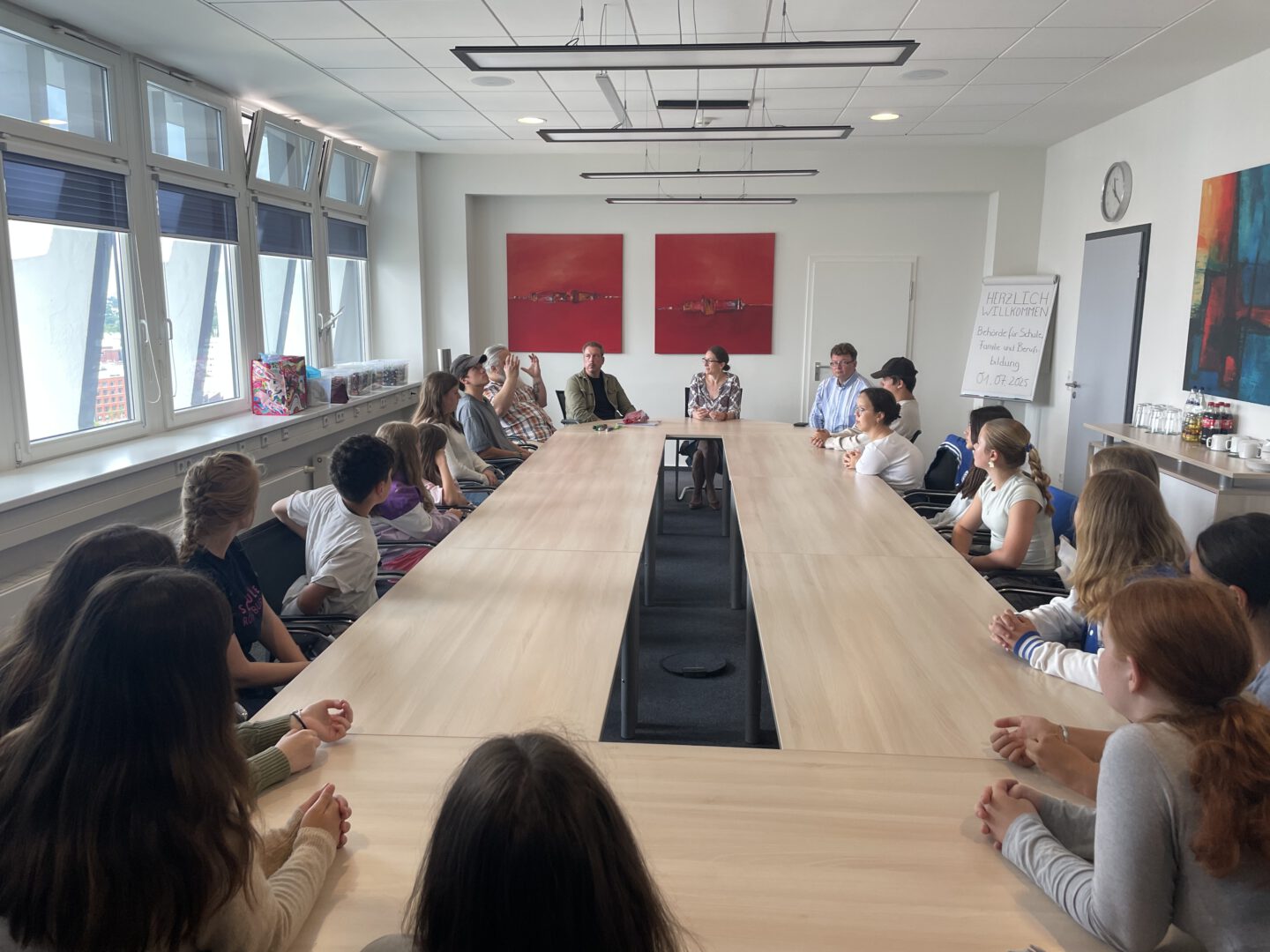 Prefects stiften Senatorin an